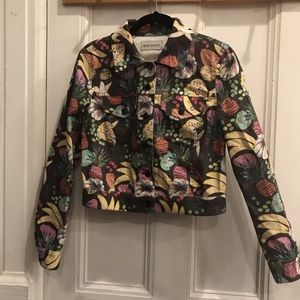 Rachel Antonoff trash print jacket